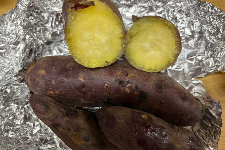 液肥で栽培したサツマイモの食味試験