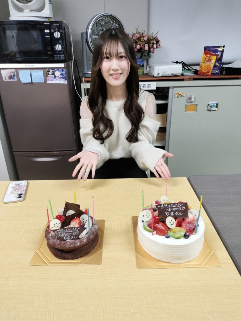 三原さんの誕生日会