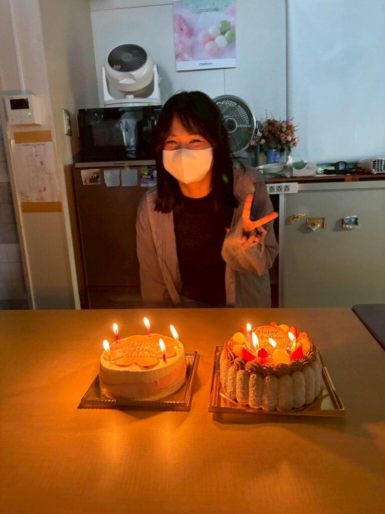 池田さんの誕生日会 
